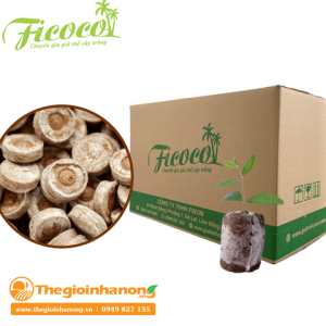 THÙNG VIÊN NÉN XƠ DỪA ƯƠM HẠT ECO GROW