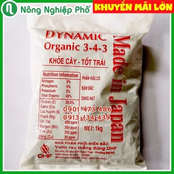 Phân gà hữu cơ dạng viên nén từ Nhật Bản