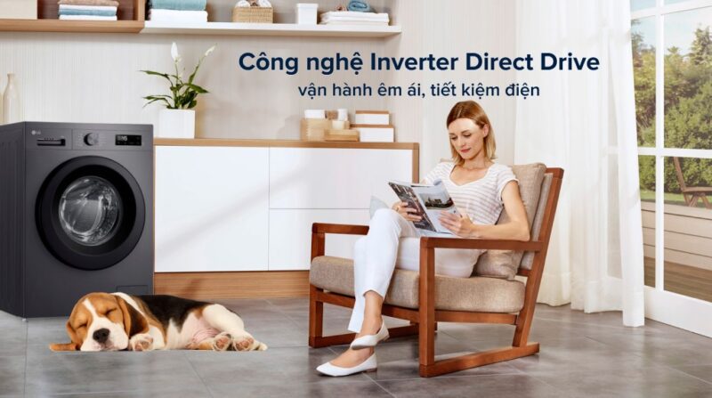 Máy Giặt LG Inverter 9kg FM1209N6W: Giải Pháp Giặt Giũ Toàn Diện Cho Gia Đình Hiện Đại