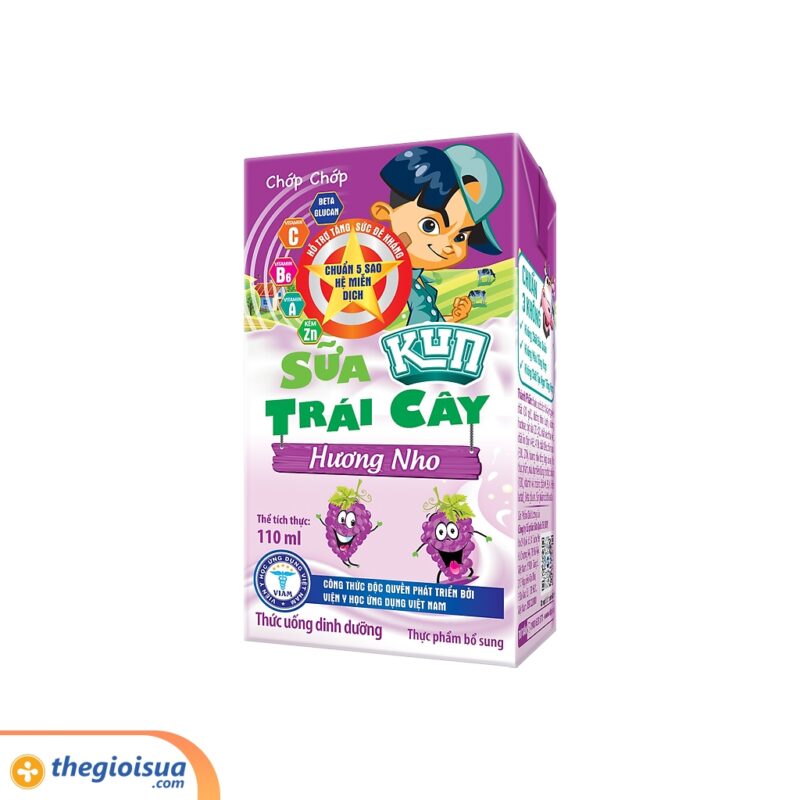Sữa Kun Trái Cây 110ml: Hướng Dẫn Chi Tiết Từ Thành Phần Đến Lợi Ích