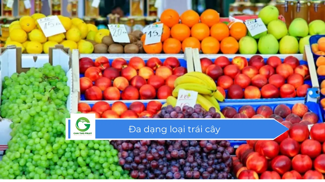 Giỏ trái cây tươi ngon cho mâm cúng giỗ