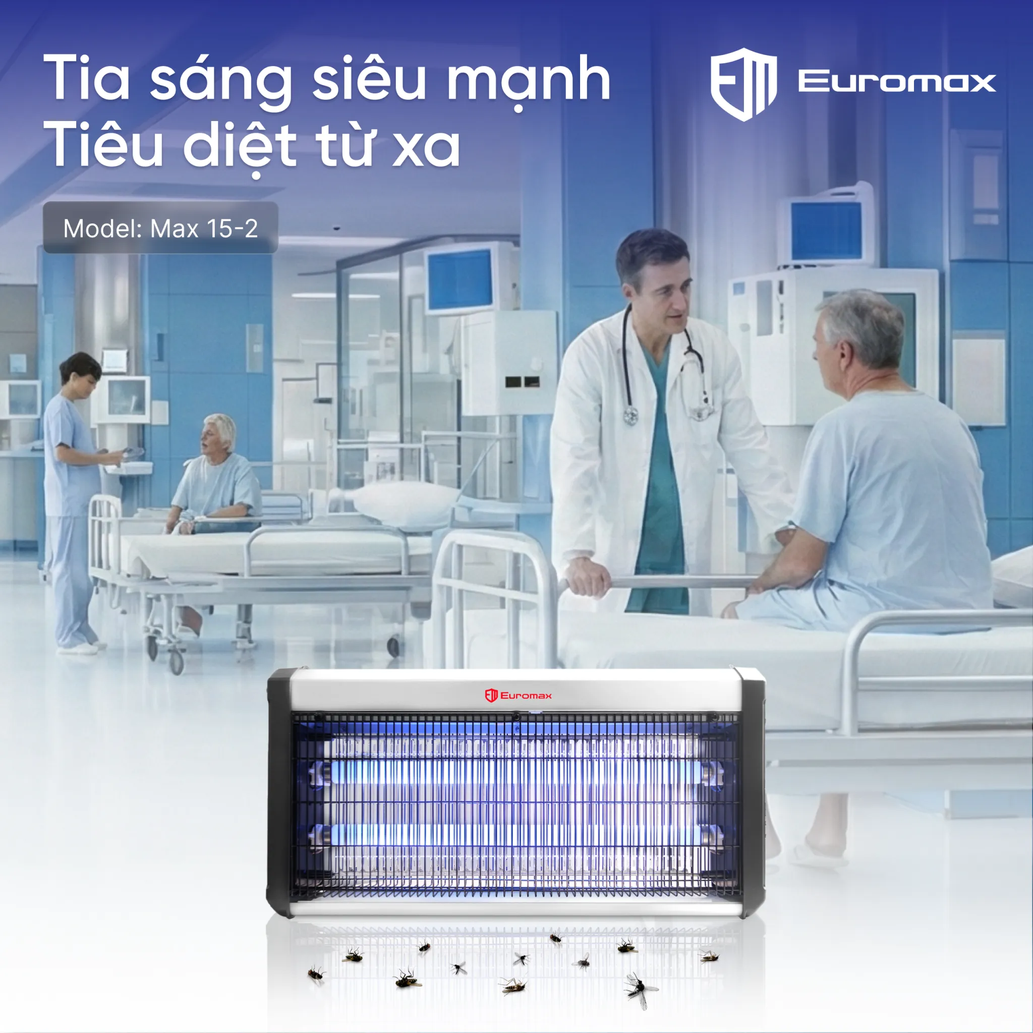 Đèn diệt côn trùng MAX 15-2