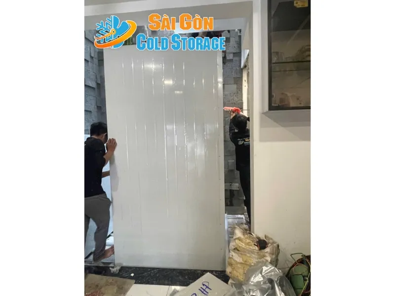 Quy trình thi công kho mát trái cây nhập khẩu quận Tân Bình