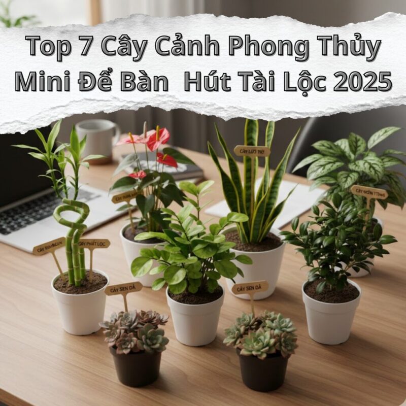 Top 7 Loại Cây Hút Tài Lộc Vào Nhà Giúp Gia Chủ Thịnh Vượng