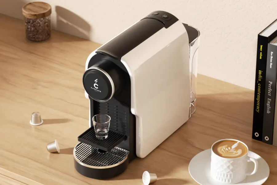 Khay điều chỉnh linh hoạt cho ly Espresso và Lungo trên Carraro C+