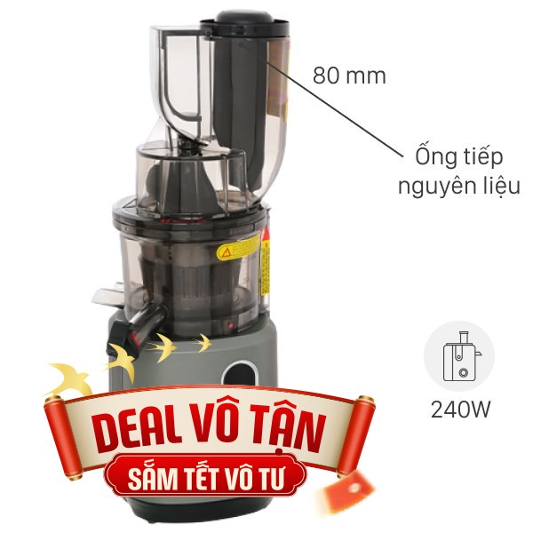 Máy Ép Trái Cây Midea MJ-JE35: Giải Pháp Nước Ép Tươi Ngon Mỗi Ngày