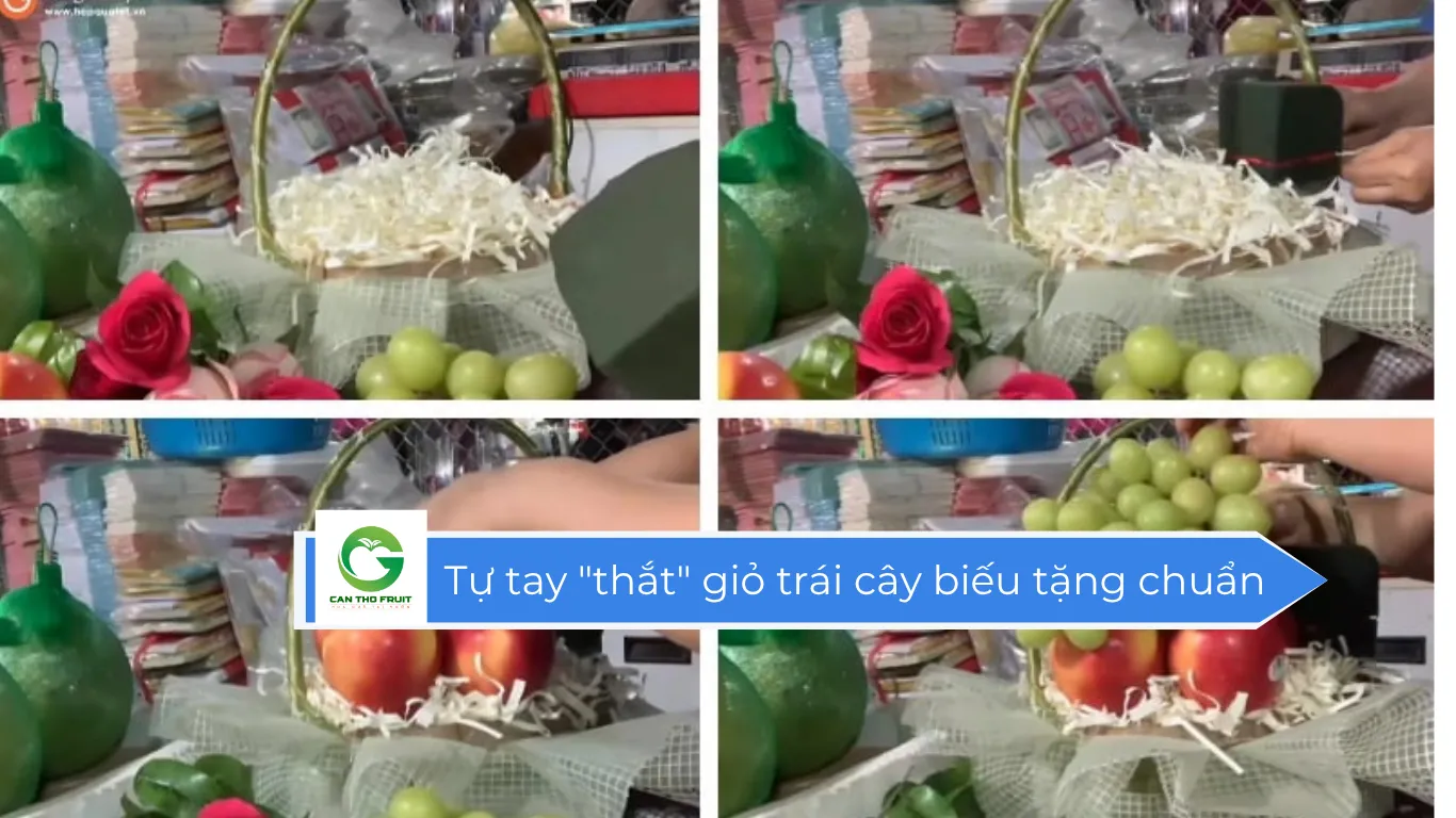 Mâm trái cây cúng giỗ đơn giản tại nhà