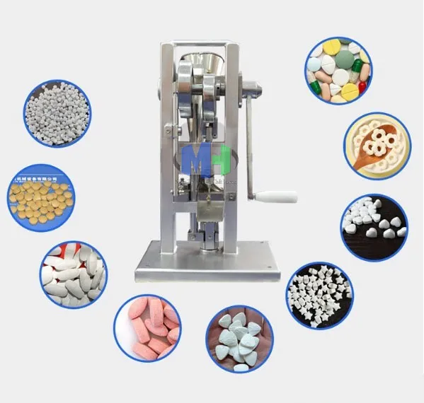 Máy dập viên nén thủ công TDP-0 thiết kế nhỏ gọn dùng trong nông nghiệp và dược phẩm năm 2026