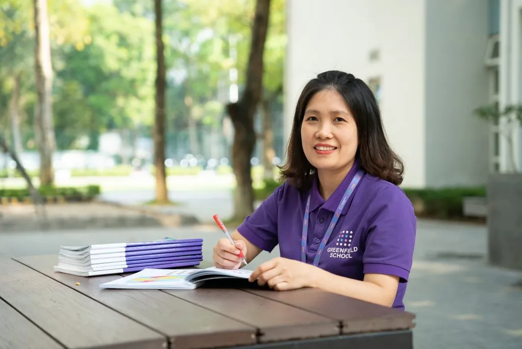 Cô giáo Vũ Huế đồng hành cùng học sinh như cách chăm sóc những mầm cây