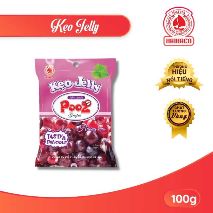 Kẹo Jelly Trái Cây Pooz Hải Hà – Món Quà Vặt Ngọt Ngào Cho Bé Yêu