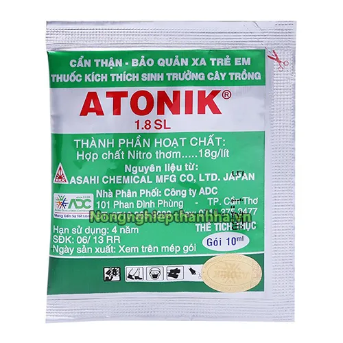 Thuốc Atonik tăng trưởng cho cây trồng.
