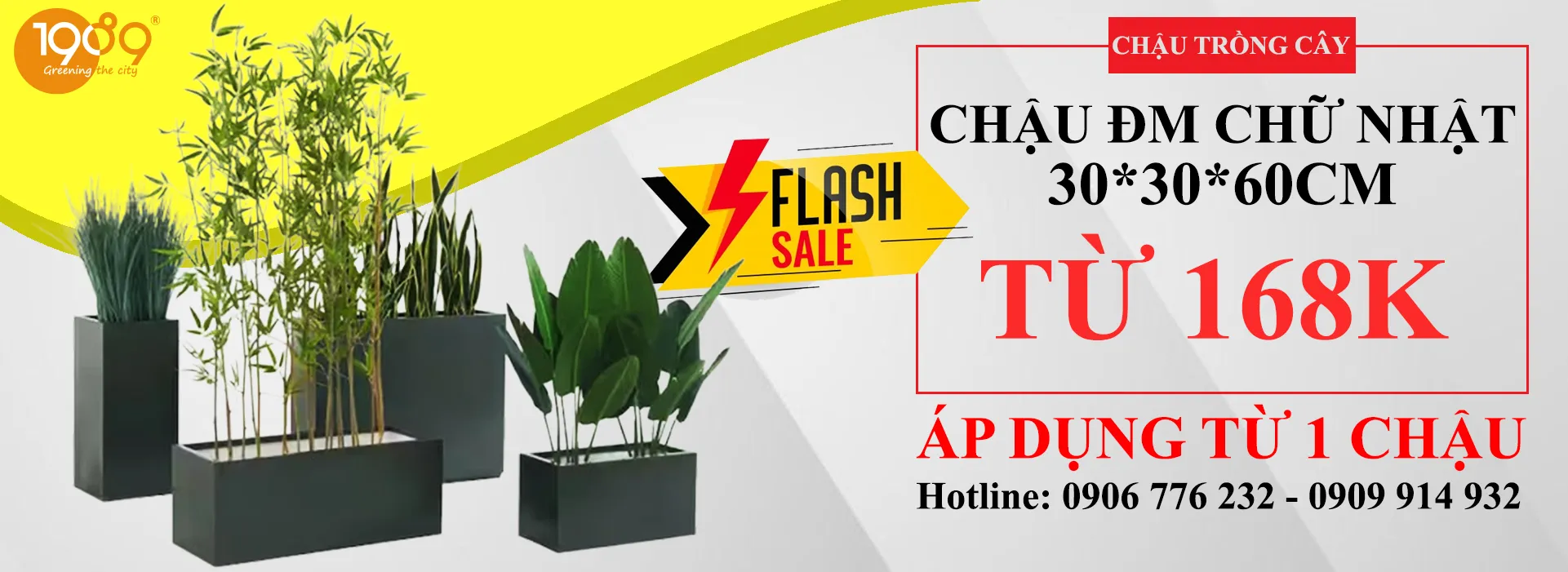 Banner giới thiệu các dòng chậu xi măng nuôi cá chuyên dụng