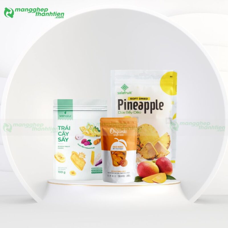Bao Bì Trái Cây Sấy: Lựa Chọn Hoàn Hảo Để Bảo Quản Và Nâng Tầm Sản Phẩm