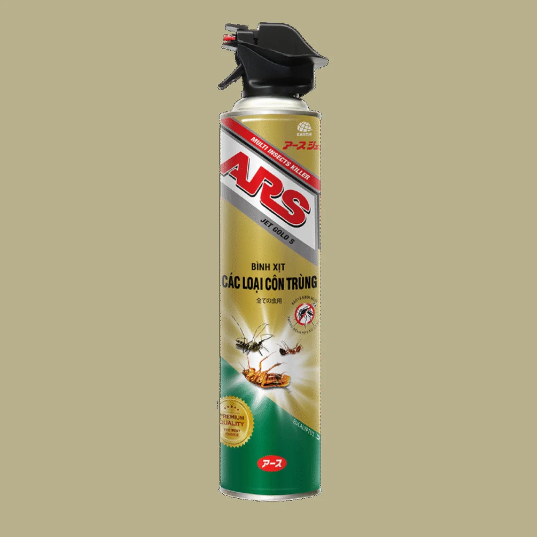 Bình xịt côn trùng ARS Jet Gold S hương khuynh diệp 600ml