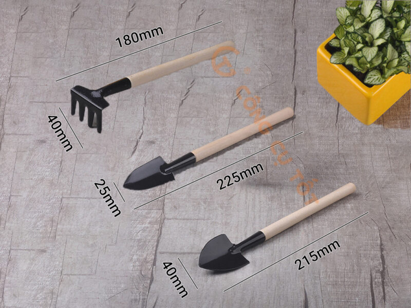 Bộ Dụng Cụ Làm Vườn 3 Món: Cánh Tay Đắc Lực Cho Mọi Người Yêu Cây