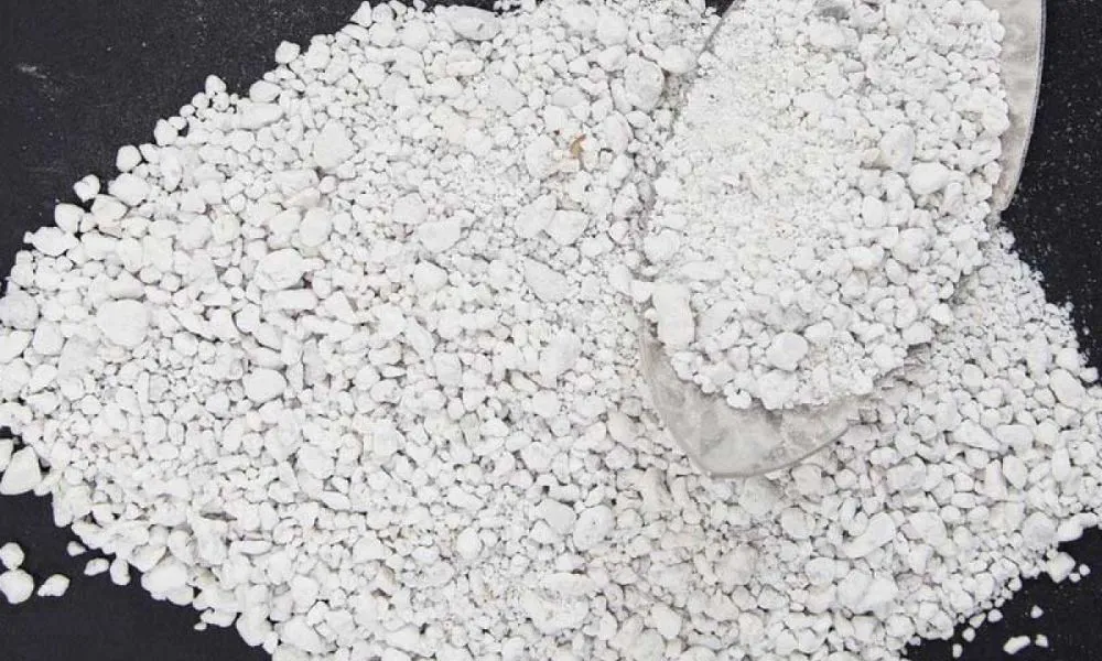 Đá Perlite xốp nhẹ, giúp tăng độ thoáng khí và thoát nước cho rễ lan