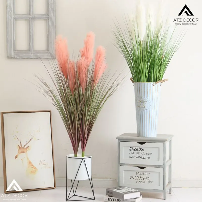 chậu cây giả để bàn