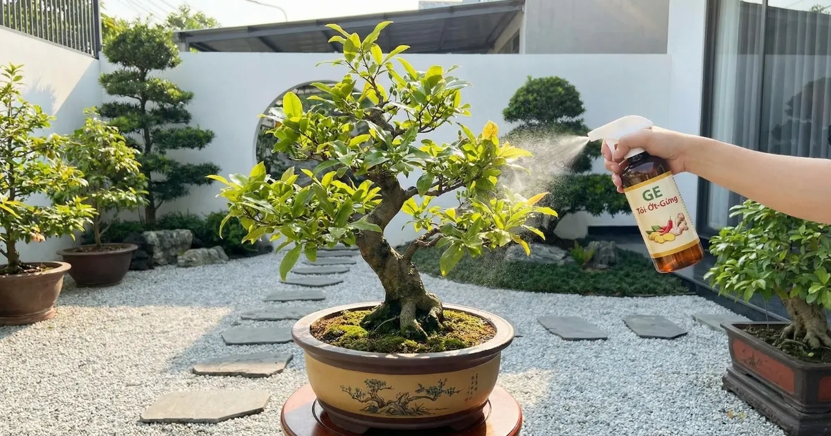 Phòng trừ sâu bệnh hại cho cây mai