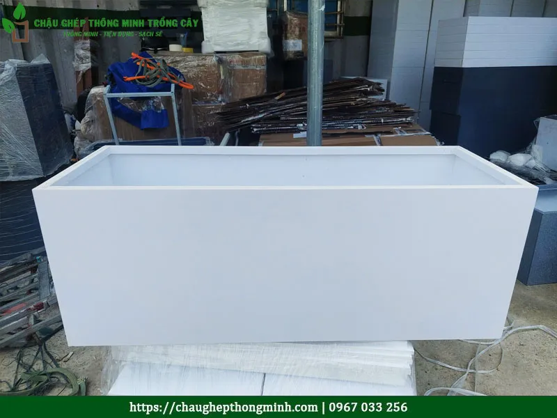 Chậu composite trồng cây