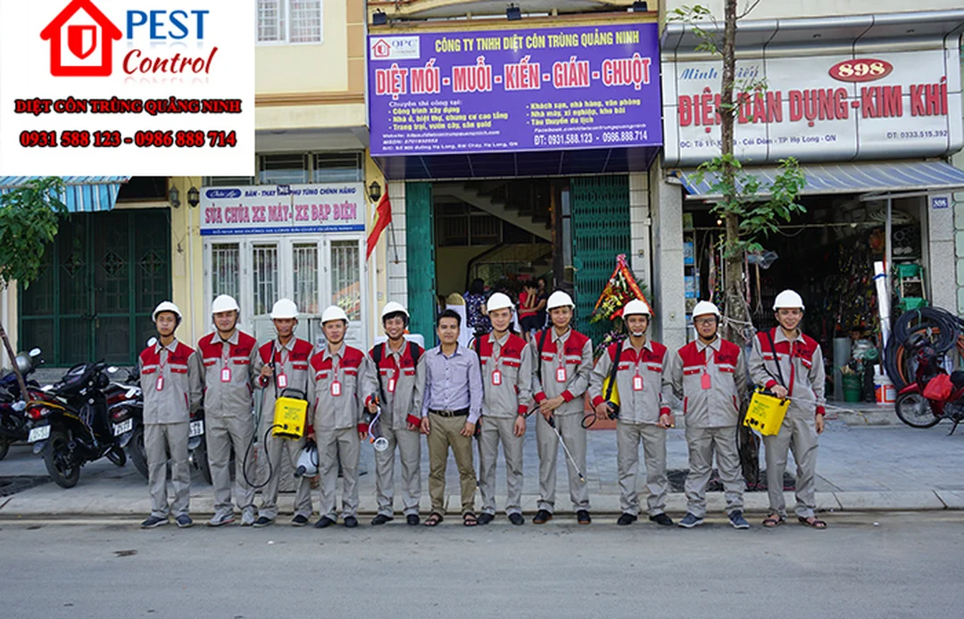 Công ty TNHH Diệt Côn Trùng Quảng Ninh đội ngũ kỹ thuật