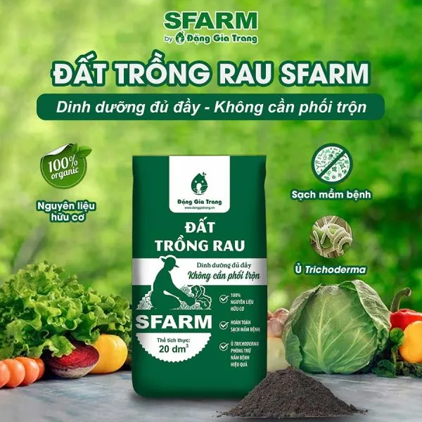 Đất trồng rau SFARM