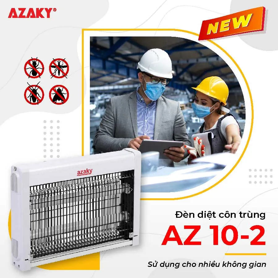 Đèn diệt côn trùng AZ 10-2