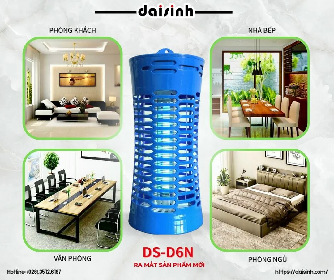 đèn diệt côn trùng đại sinh - hình minh họa 1 đèn diệt côn trùng đại sinh - hình minh họa 1