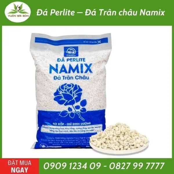 Đá Perlite tăng độ thoáng cho đất
