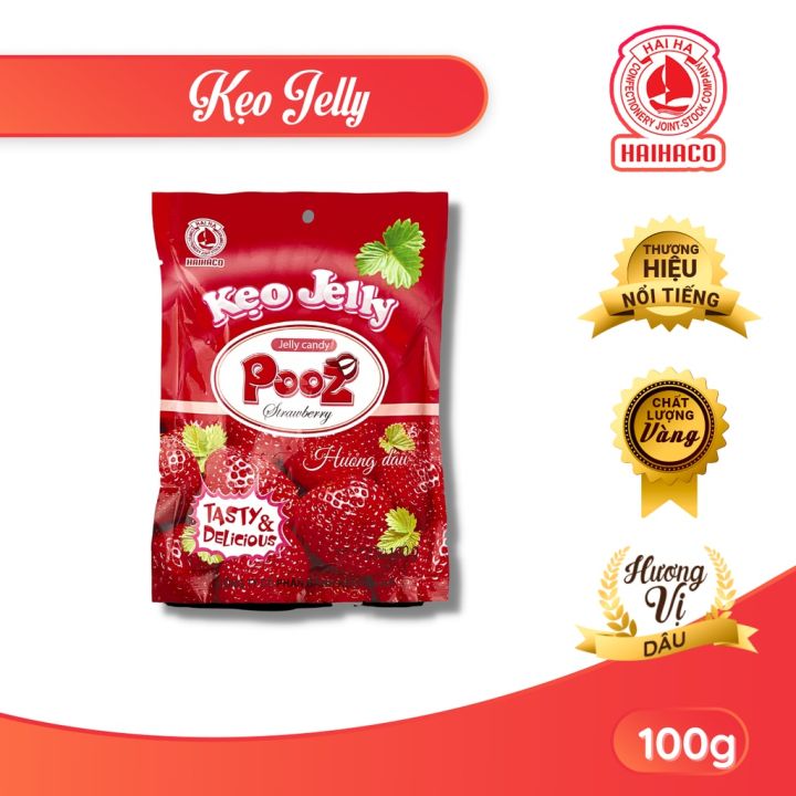 Kẹo Jelly Trái Cây Pooz Hải Hà – Món Quà Vặt Ngọt Ngào Cho Bé Yêu
