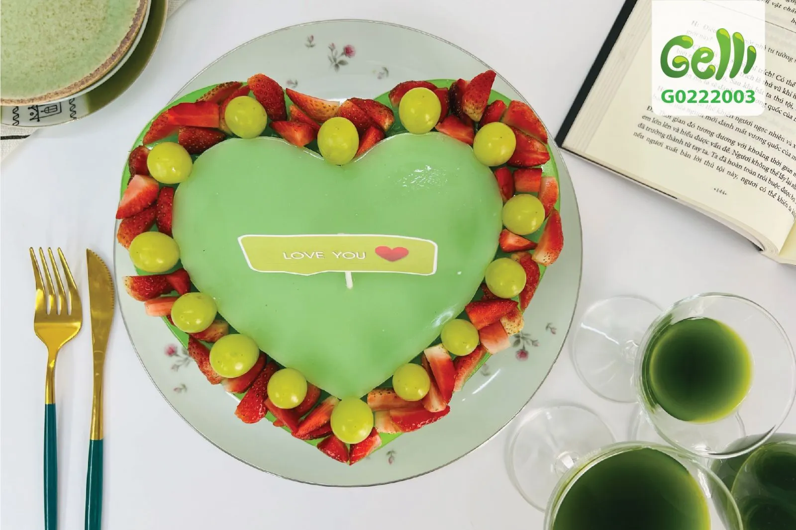 Trái cây tự trồng tại nhà giúp món bánh thêm phần ý nghĩa và sạch