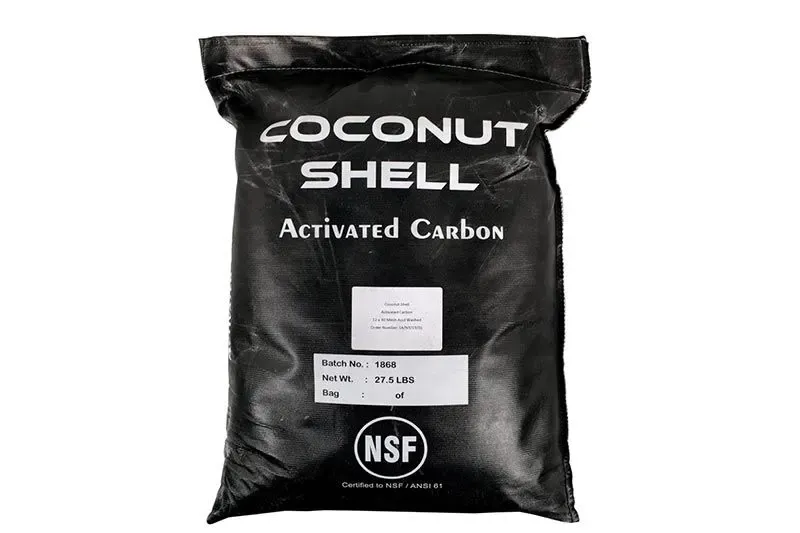 Cận cảnh bao bì than hoạt tính gáo dừa loại 25kg