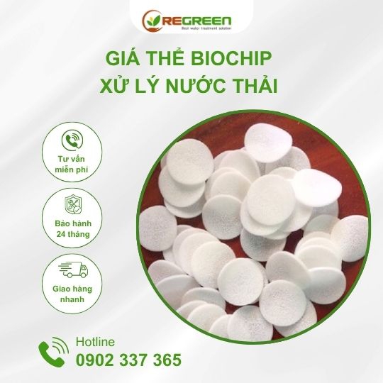 Giá Thể Vi Sinh Biochip Đức (Mutag Biochip) – Giải Pháp Tối Ưu Cho Xử Lý Nước Thải