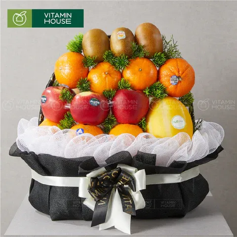 Giỏ Quà Trái Cây Nhập Khẩu & Hoa Tươi Đi Phúng Điếu Đám Tang