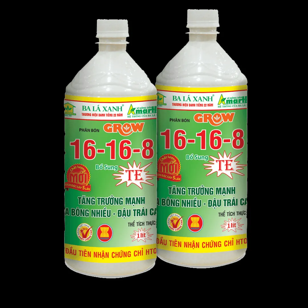 Grow 16168 TE mang đến nguồn dinh dưỡng tuyệt vời cho cây trồng