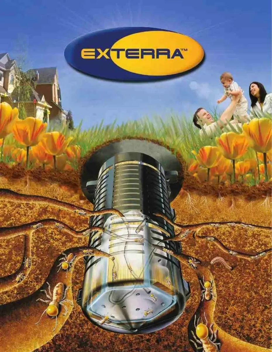 hệ thống bả mối exterra termite baiting system của công ty diệt côn trùng vfc