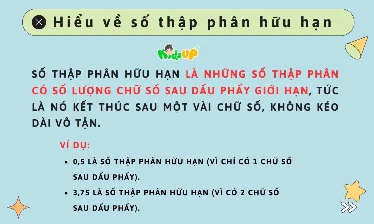Hiểu đúng về số thập phân hữu hạn