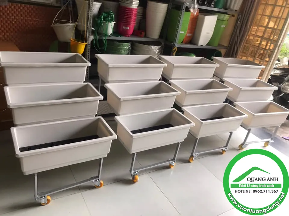 Mô hình kệ 3 tầng di động linh hoạt