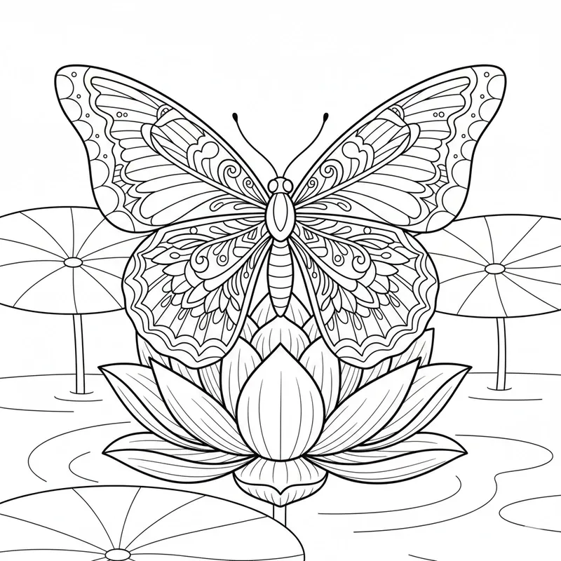 Hình côn trùng tô màu cho bé tập tô