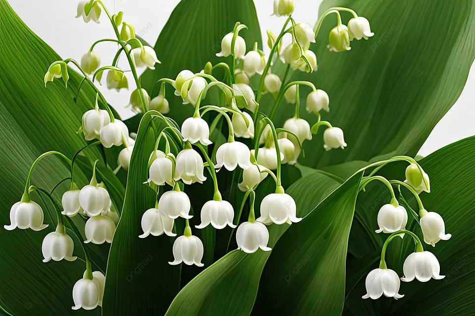 Hình vẽ hoa linh lan đẹp