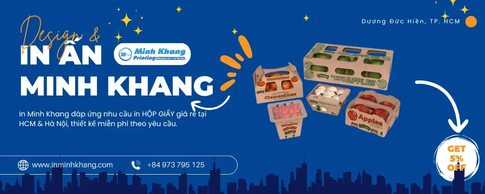 70+ Mẫu Hộp Giấy Đựng Trái Cây Đẹp, An Toàn & Chất Lượng