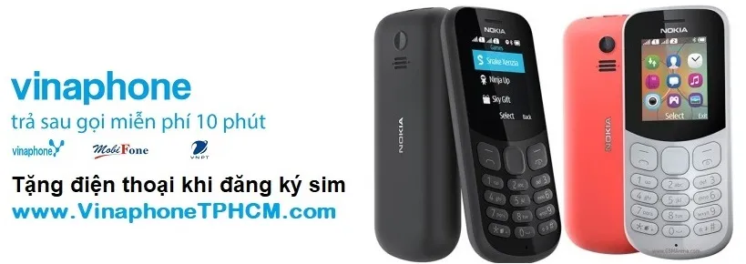 VinaPhone TPHCM tặng điện thoại
