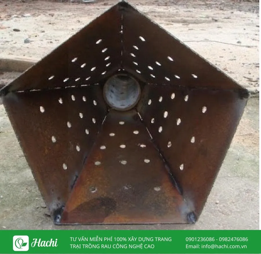 Làm ống hun trấu