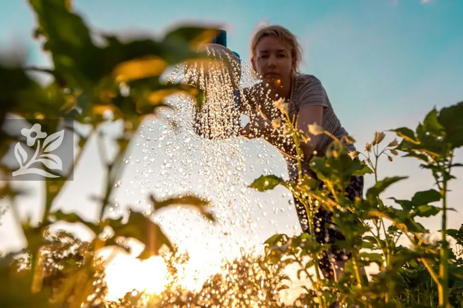 Lựa chọn thời gian tưới phù hợp giúp cây cảnh phát triển xanh tốt quanh năm