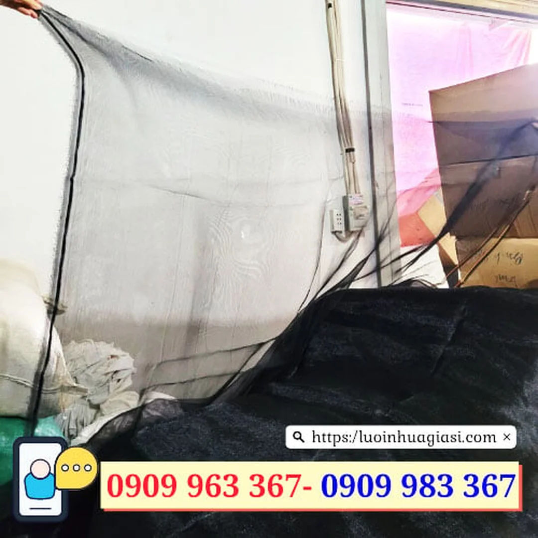 lưới chống côn trùng màu đen nông nghiệp