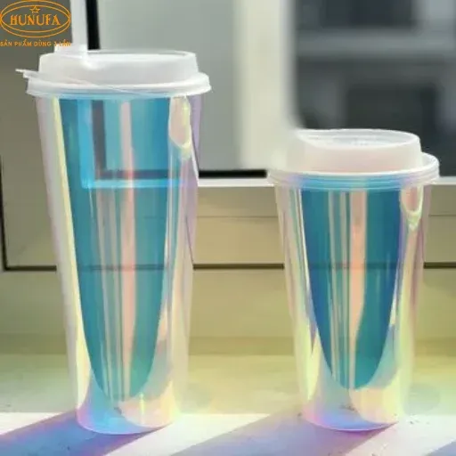 Ly trà trái cây cầu vồng