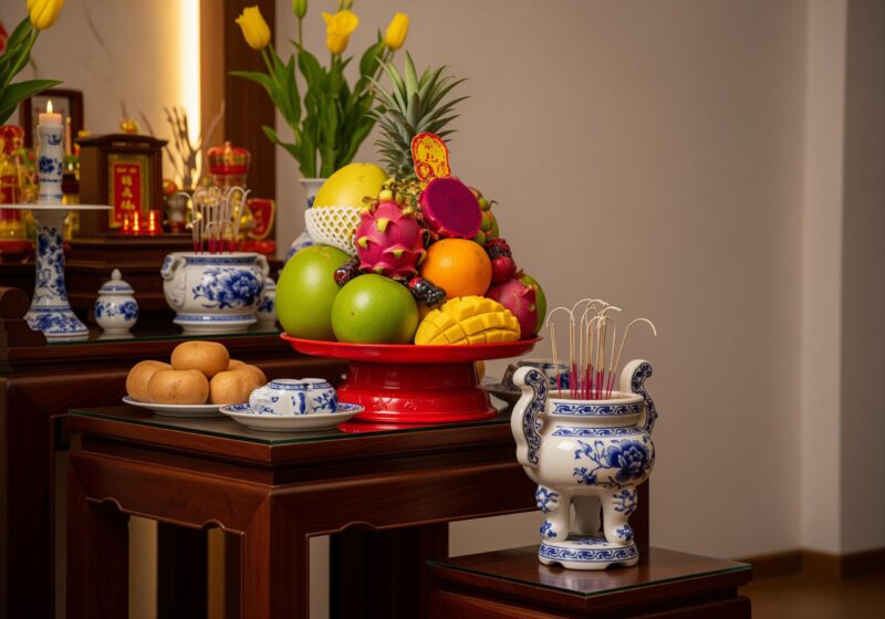 Mâm Trái Cây Cúng Khai Trương: Ý Nghĩa, Cách Chọn Lựa Và Bài Trí Hợp Phong Thủy