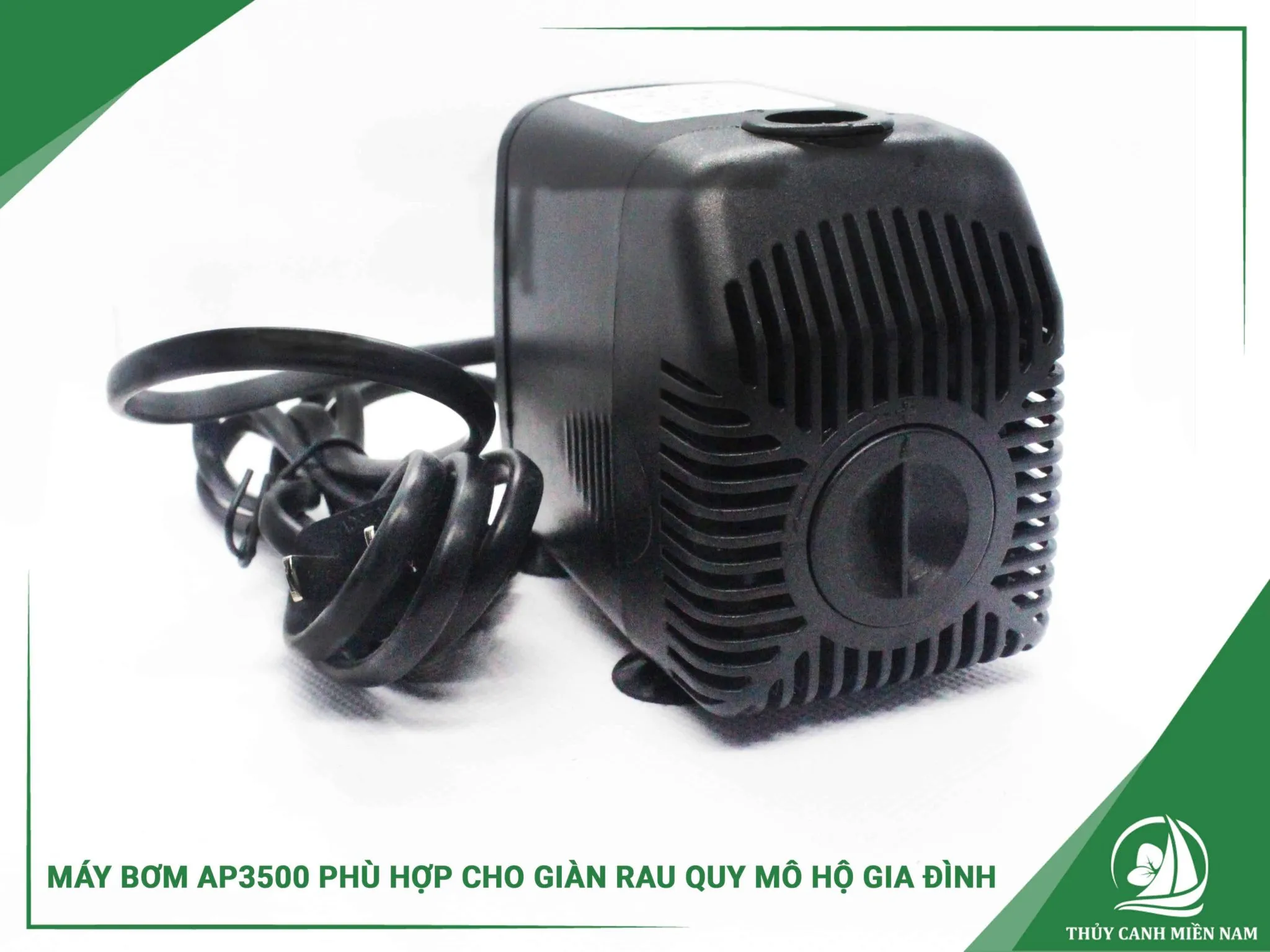 Máy bơm chìm mini đẩy nước cho hệ thống thủy canh nhiều tầng