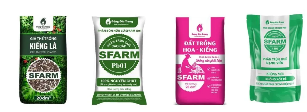 Sử dụng phân bón và đất sạch giúp cây phát triển khỏe mạnh an toàn