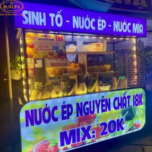 Mô hình bán nước ép trái cây vỉa hè: Kế hoạch kinh doanh và kinh nghiệm mở quán