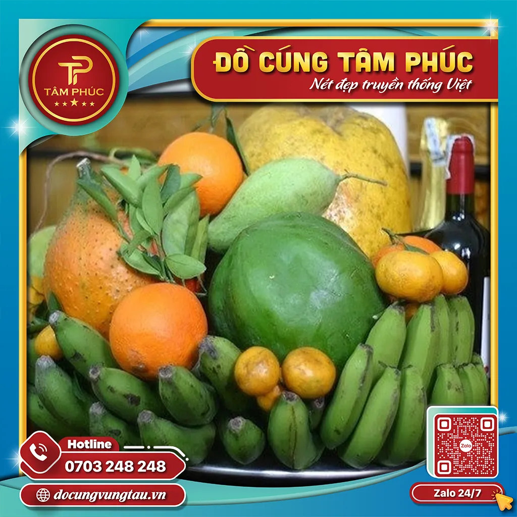 Lựa chọn trái cây tươi ngon chuẩn bị cho mâm lễ đầy tháng